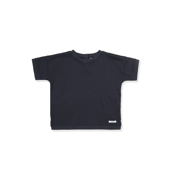 MILD PK HALF T-navy