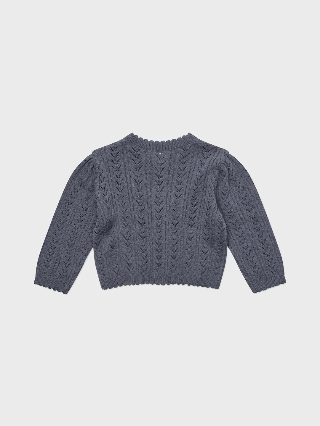 Baby Kelsea Knit Cardigan Deep Blue