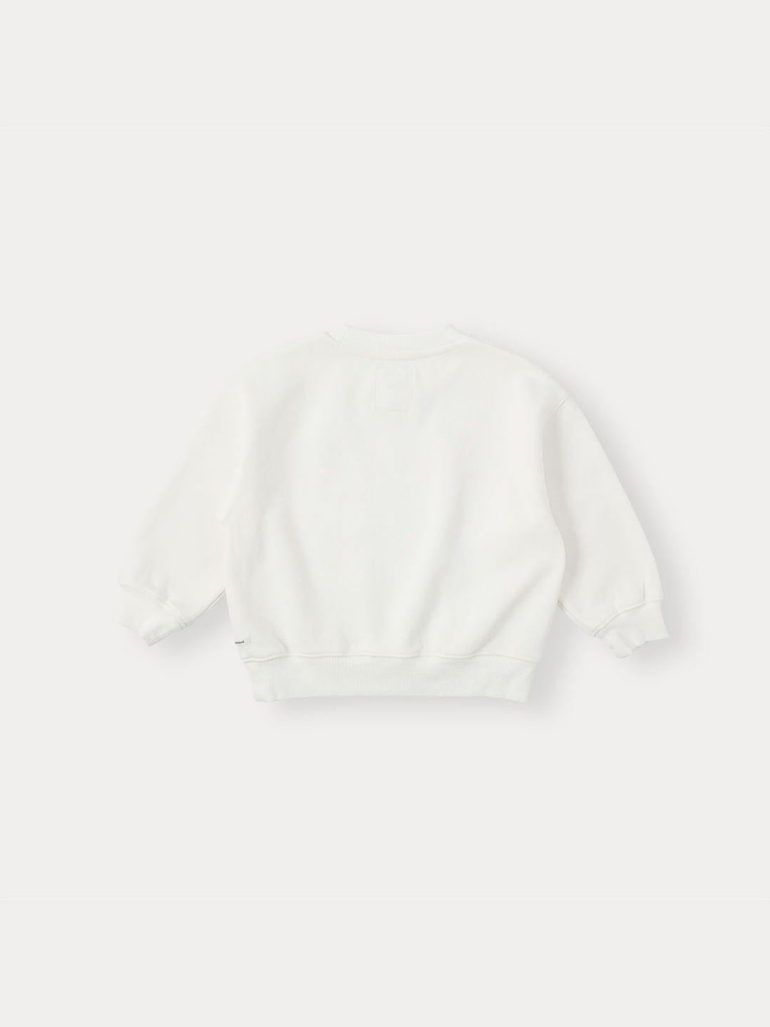 BENEBENE PIQUE SWEATSHIRT-ivory