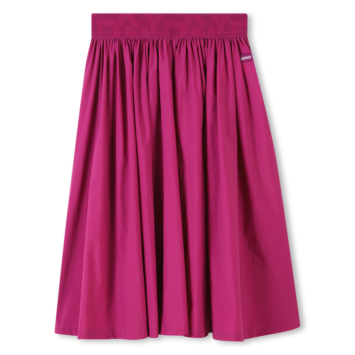 D62267-GIRLS LONG SKIRT-Pink