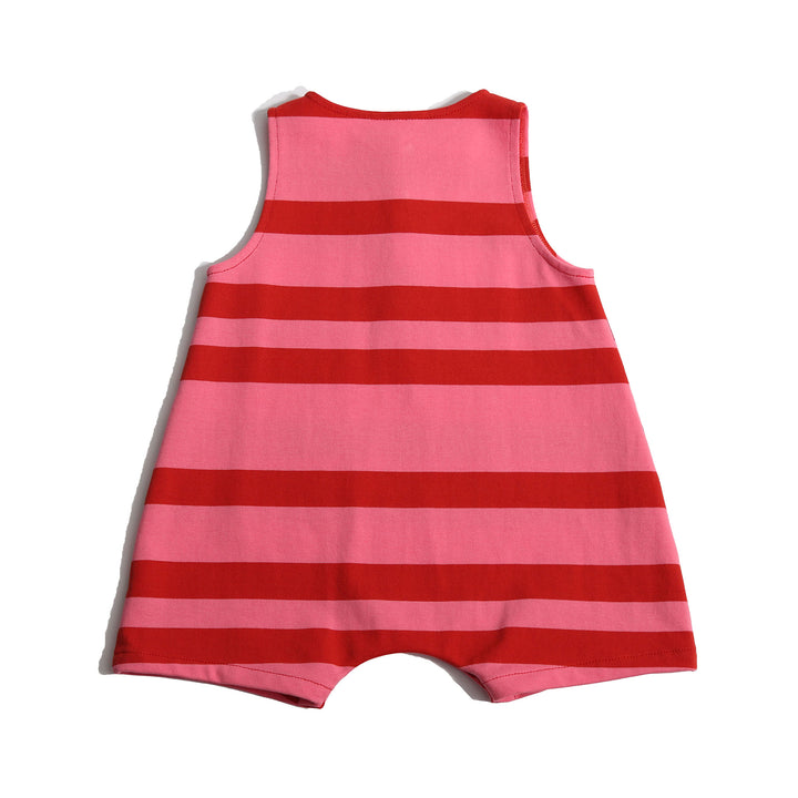 BT-JOP4S-NIKOS HENLEY ONESIE-CINNABAR MIX