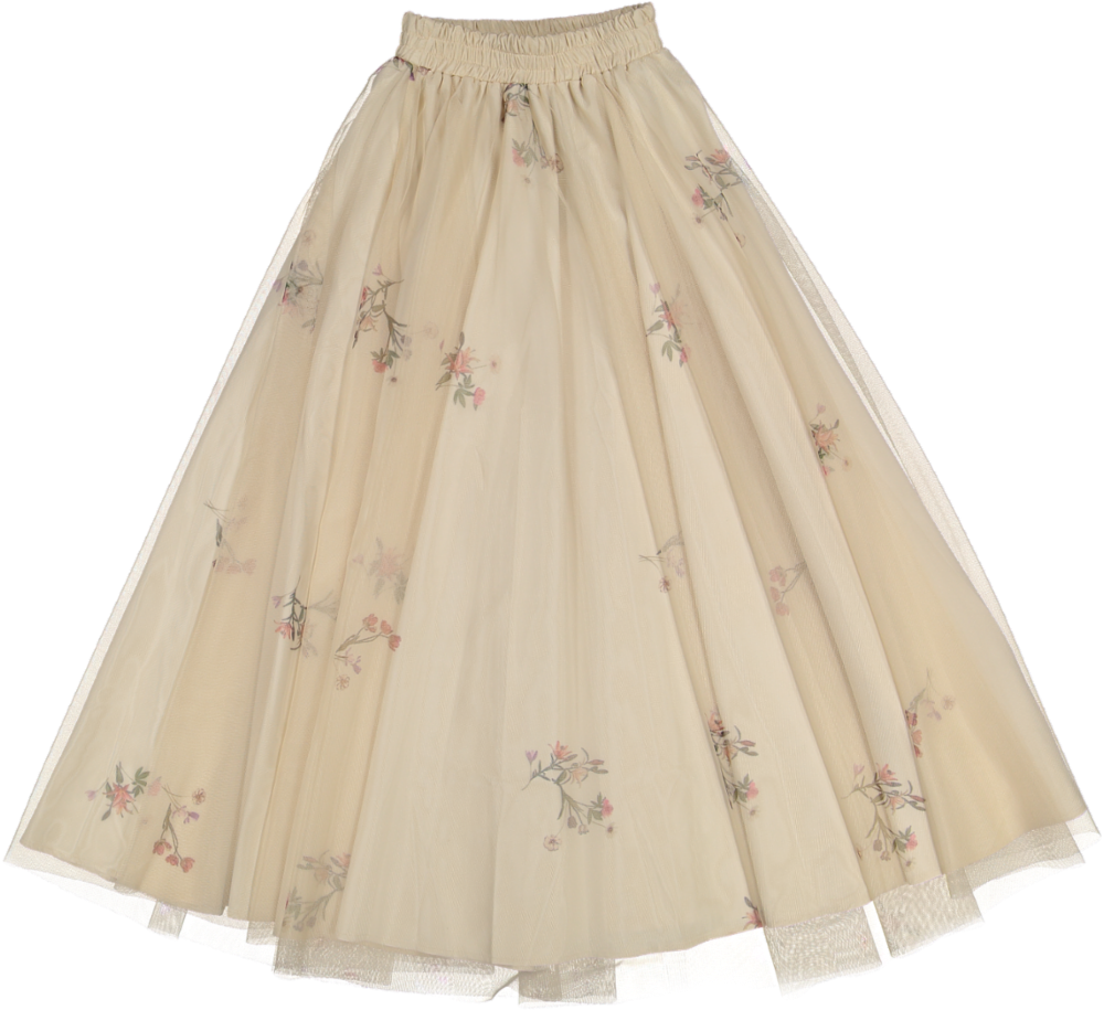 501-BAHAMA SKIRT-Ecru