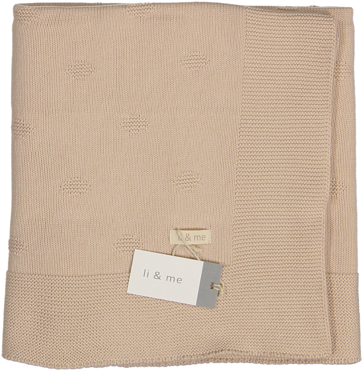 319-MIA-KNIT BLANKET-Light Pink