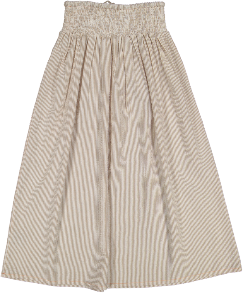 MOONBAY LONG SKIRT-Sand