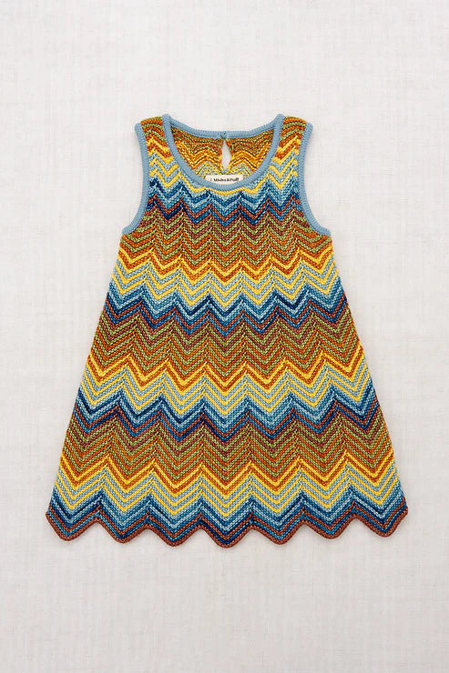 Parlor Chevron Dress-Mango