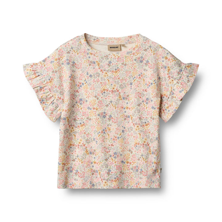 T-Shirt S/S Ally (0087-130)-Brigh Flowers