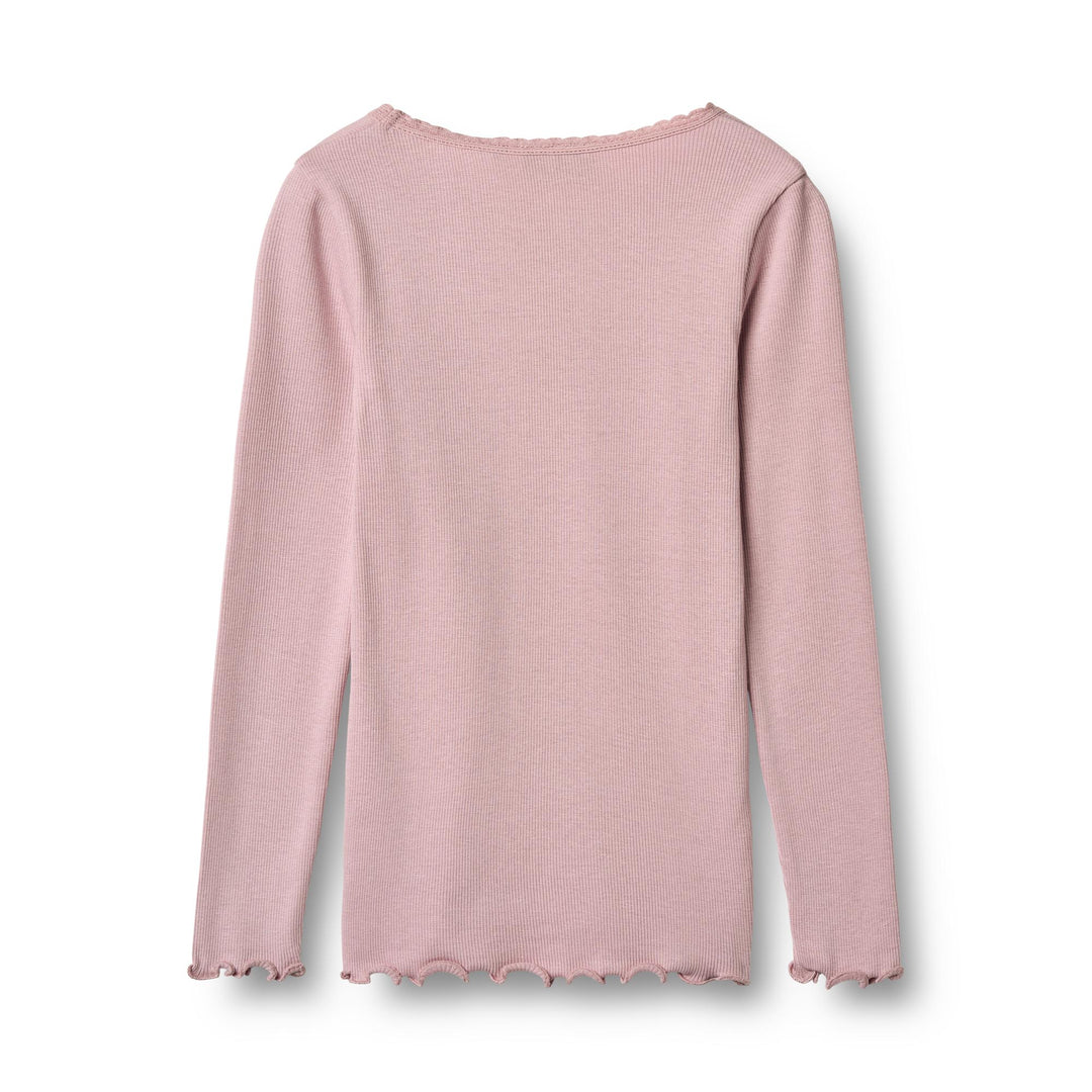 Rib T-Shirt L/S Reese (0151-007)-Lavendar Mist