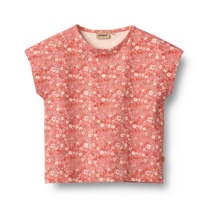 T-Shirt S/S Bette (0158-188)-Coral Flowers