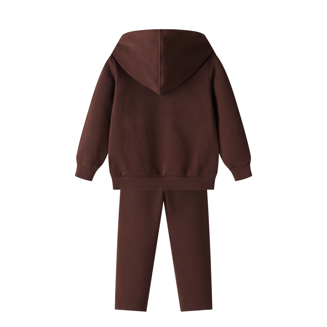 HOODED SWEAT SET-MULBERRY