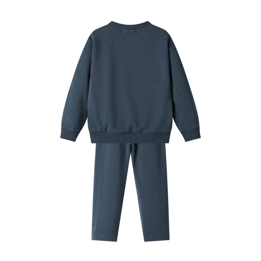 COZY SLIPPER PAJAMA-INDIGO