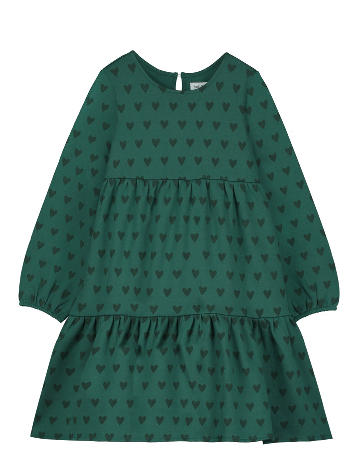 DRESS KAYA-Green Heart