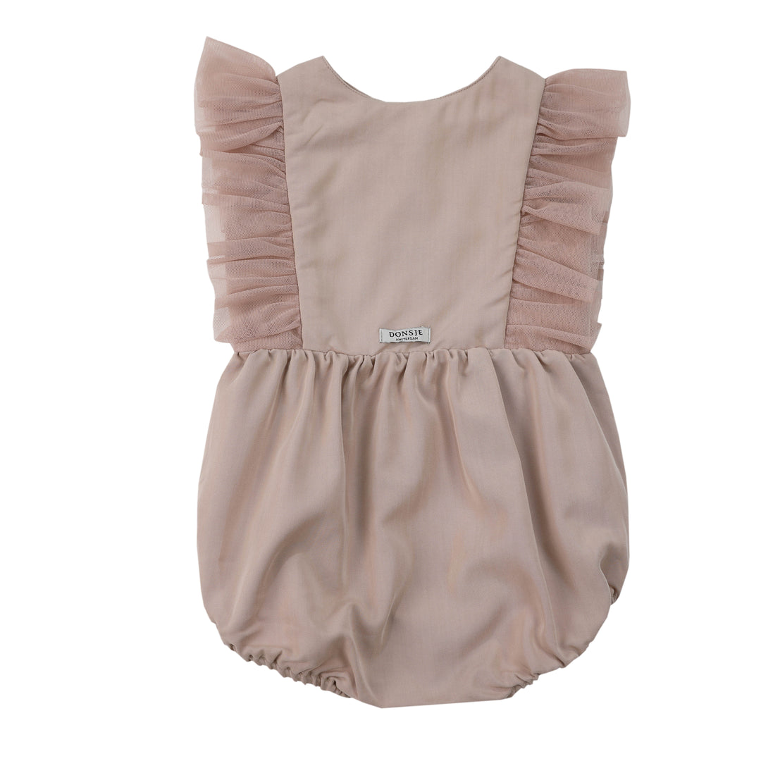 ODINE PLAYSUIT-Vintage Rose