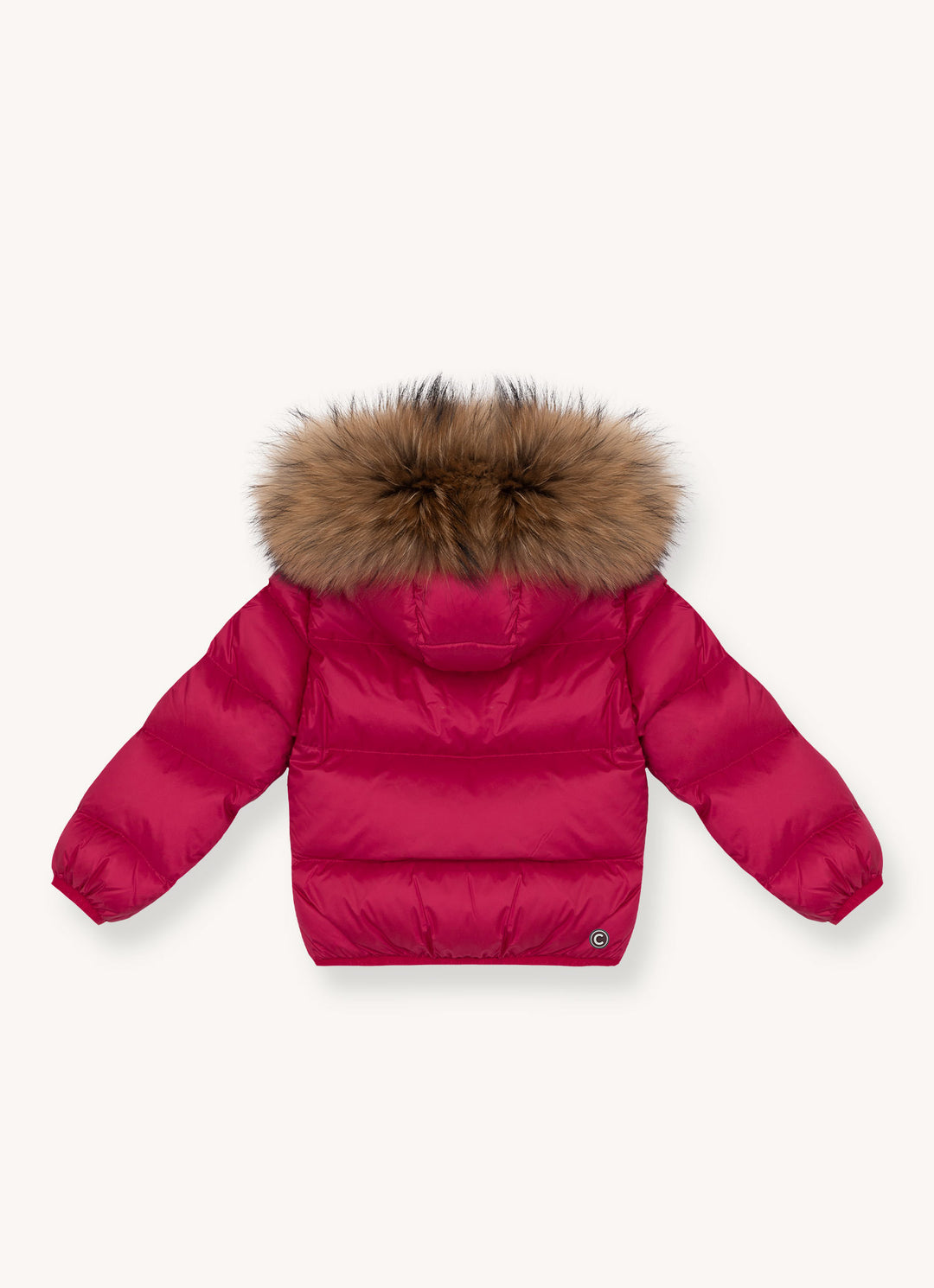 3470D-BABY DOWN JACKET W/FUR-613 Rebel