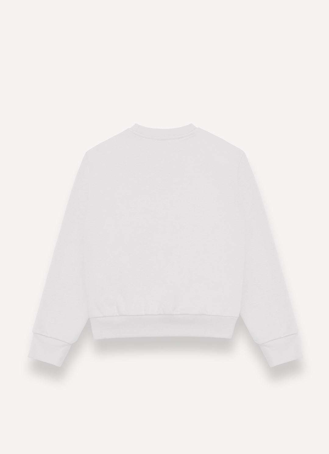 3619-CREW-NECK SWEATSHIRT-White