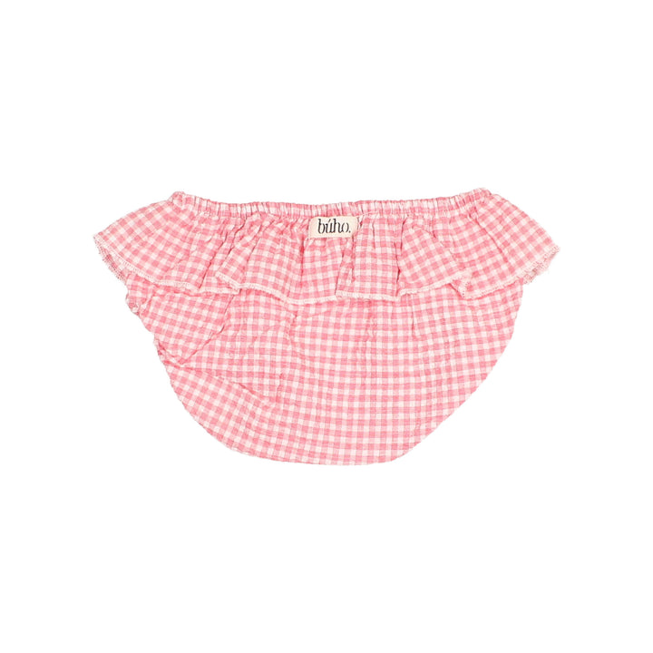 6137-BB GINGHAM CULOTTE