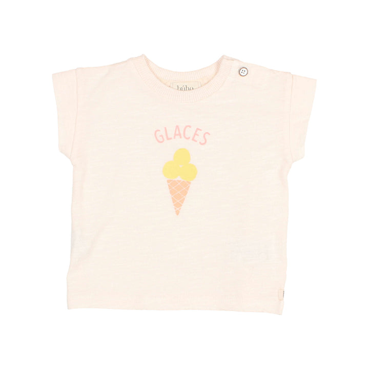 6175-BB GLACES T-SHIRT-Ivory