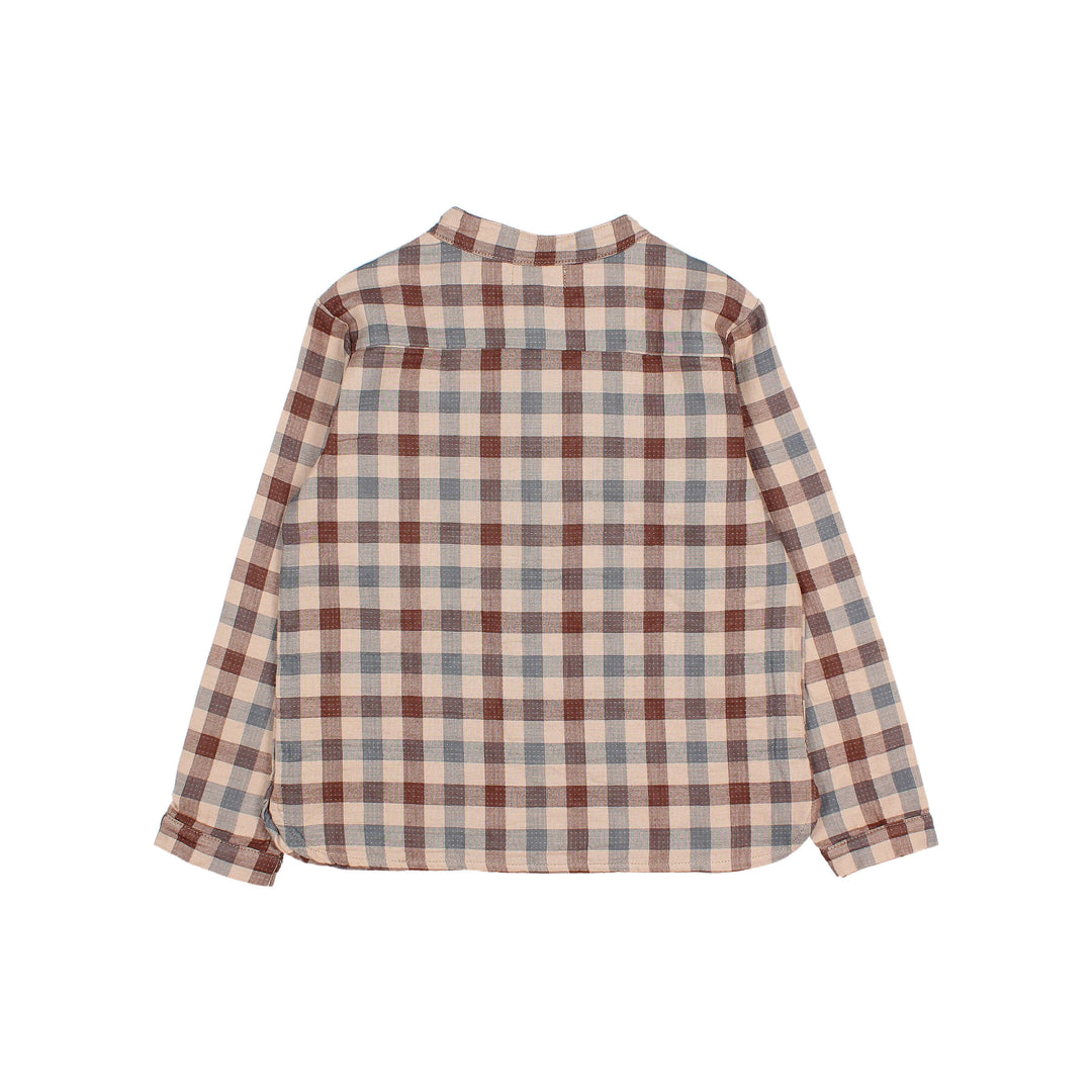 6524-CHECK SHIRT-Antracite