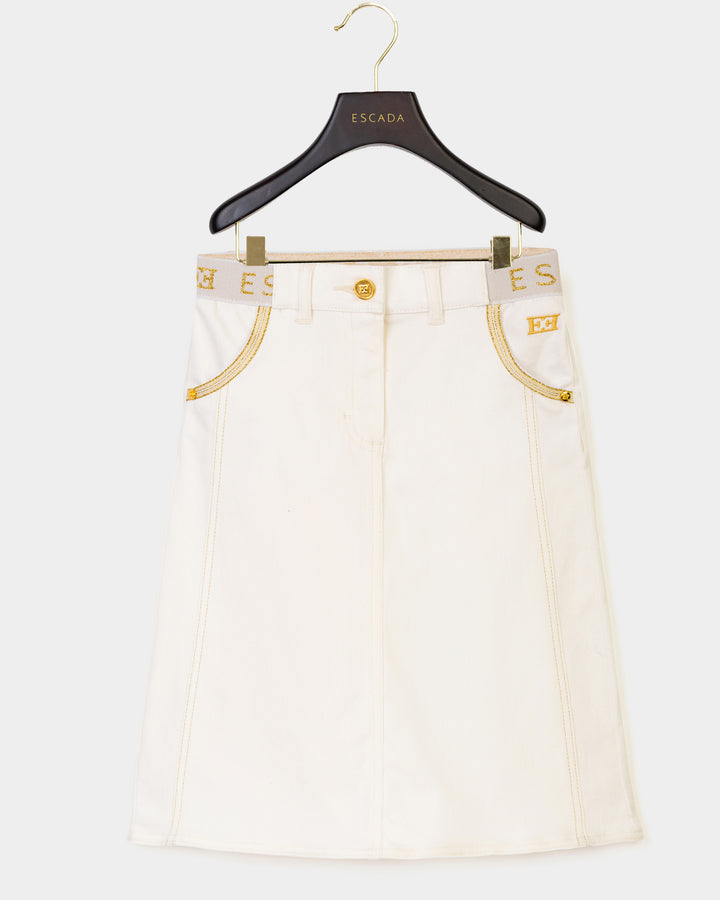 71235-BRIGHT WHITE-DENIM SKIRT