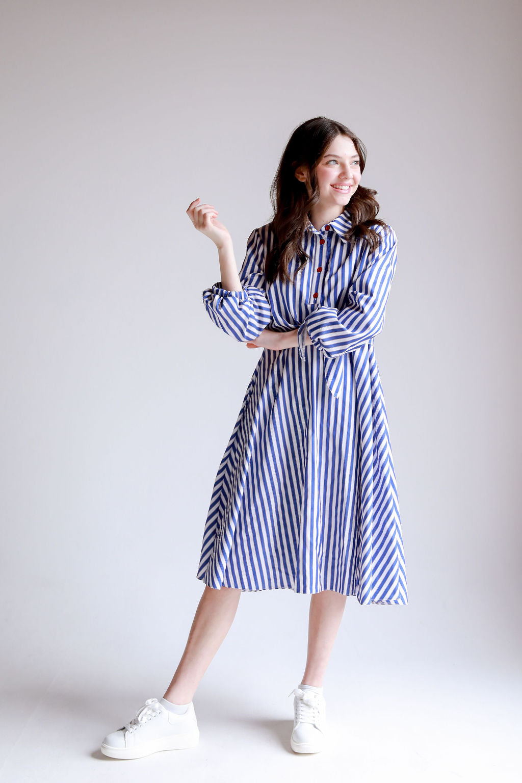 REDESSAN DRESS-10-Stripe