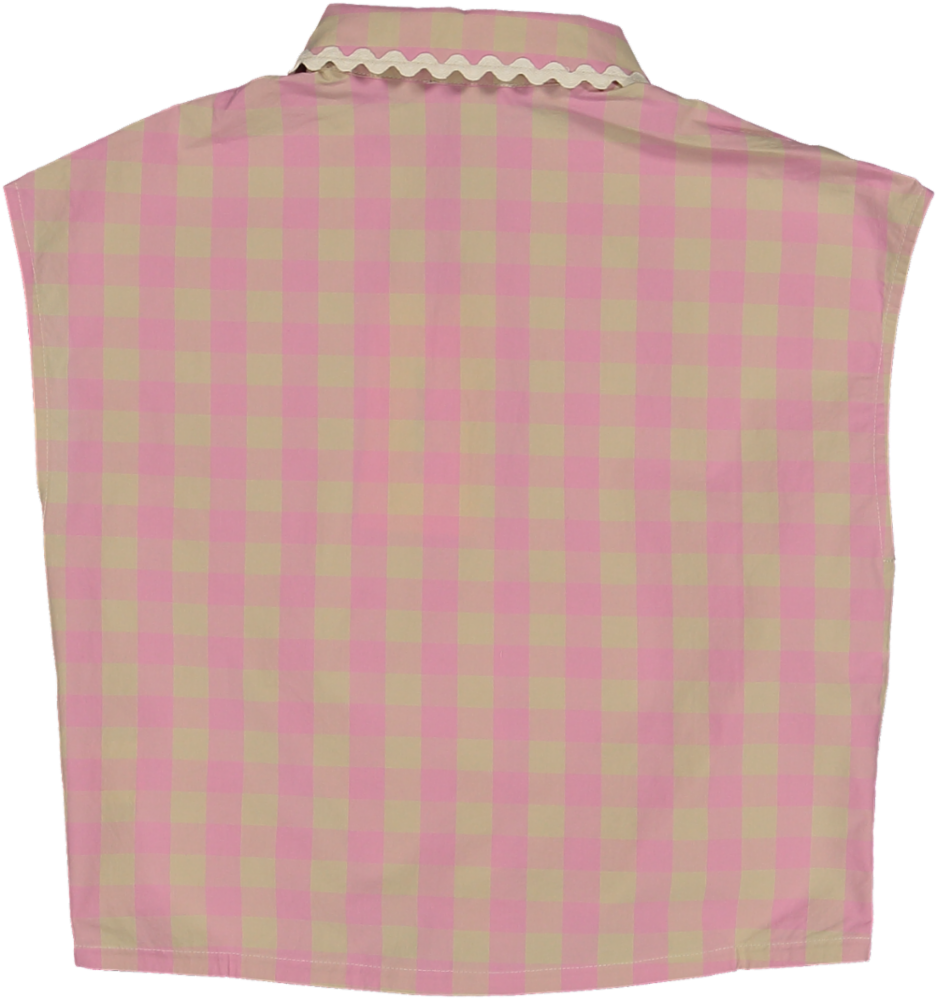 8P11-PINK CHECK