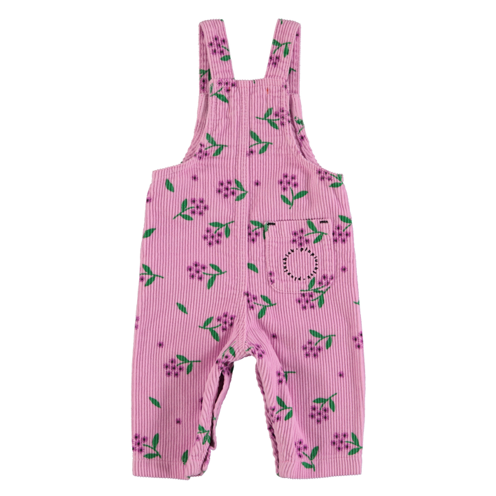 AW24.BM2407A-Pink corduroy w/ flowers allover