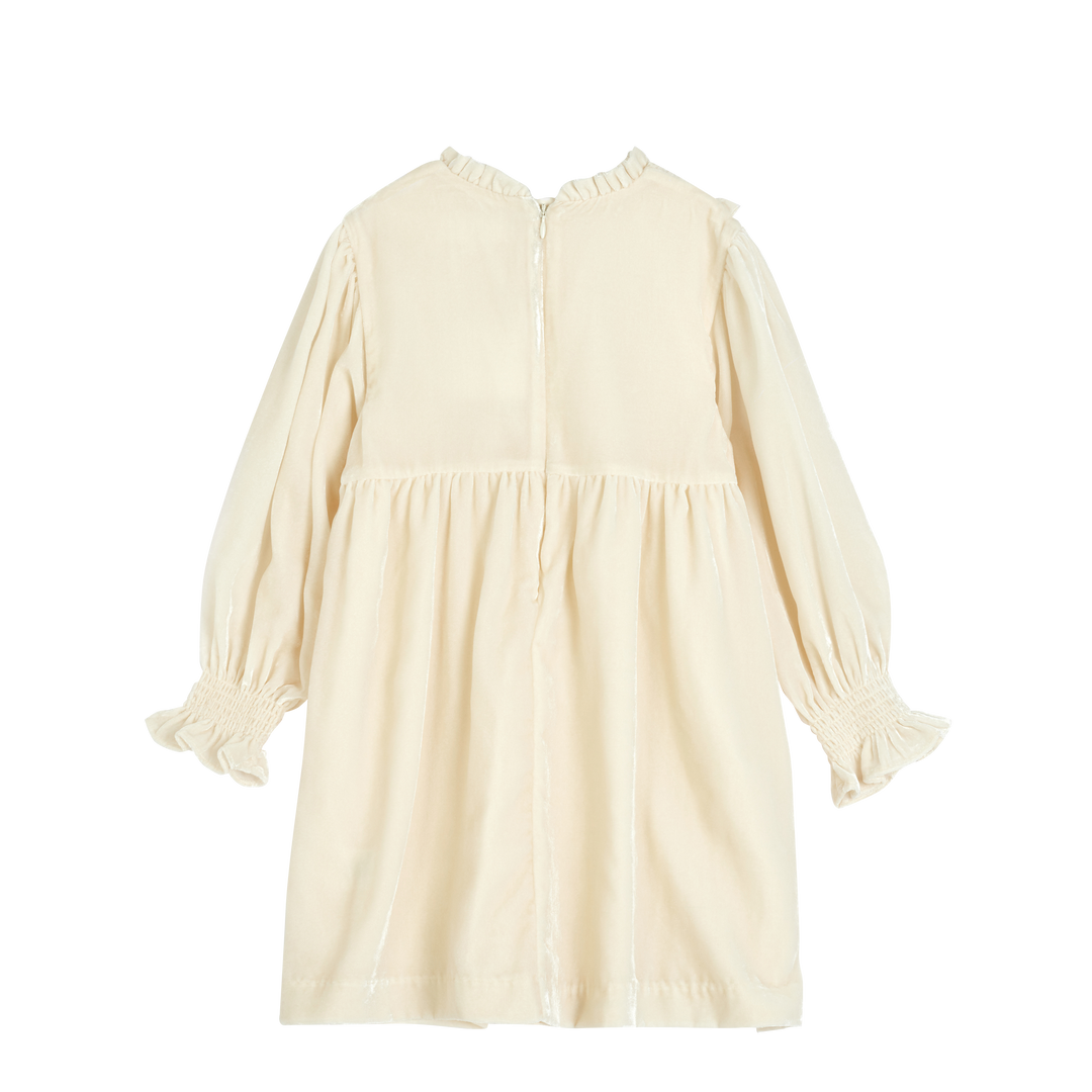 Dolores Dress-Cream