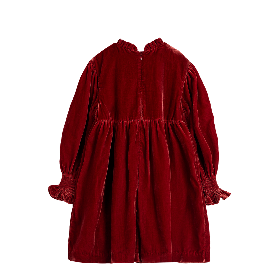 Dolores Dress-Red