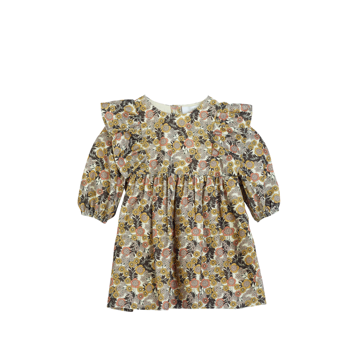 Luna Dress-Multicolor Flower