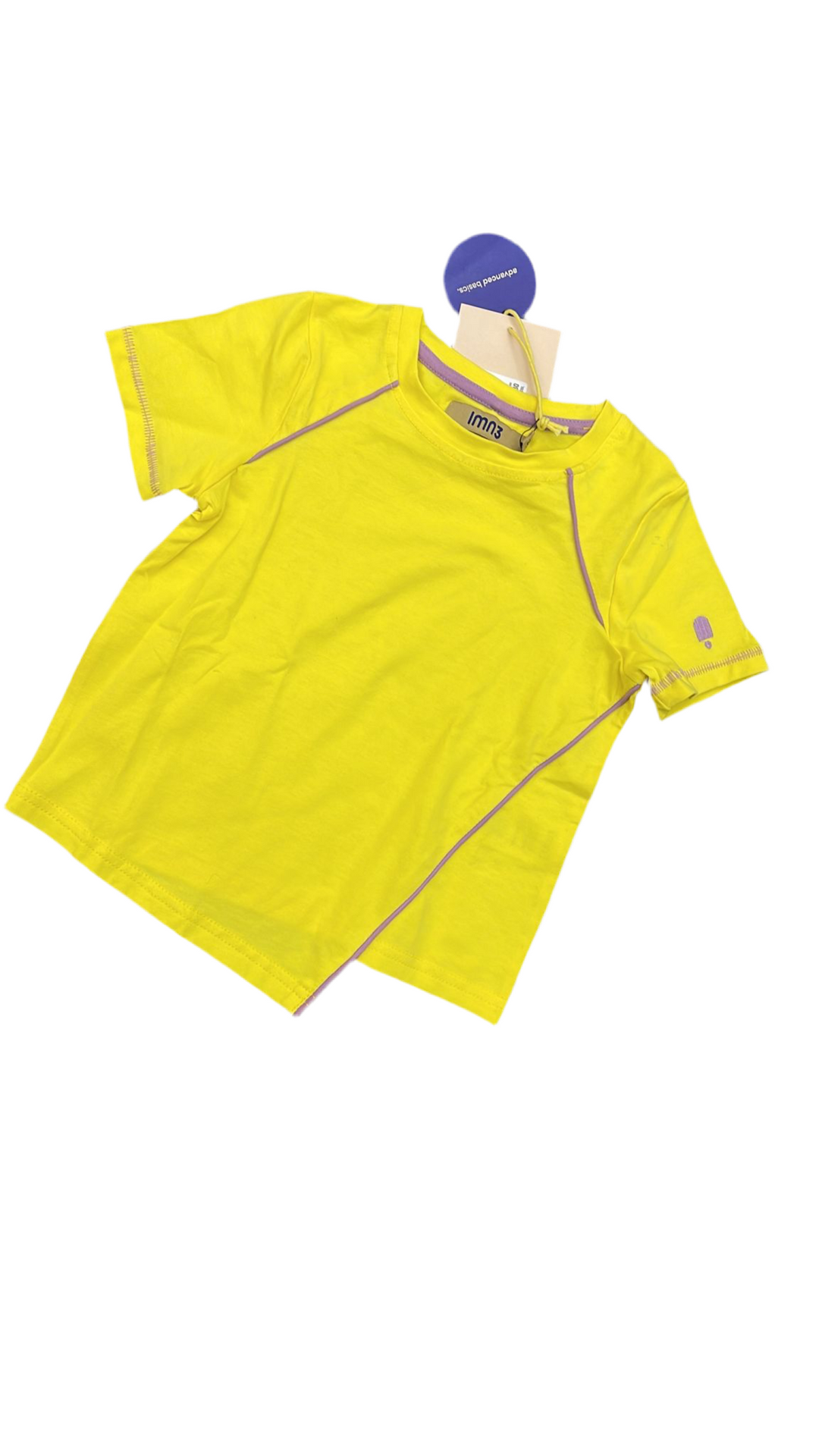 3LS25_2071-ORIGAMI TEE-Buttercup Yellow