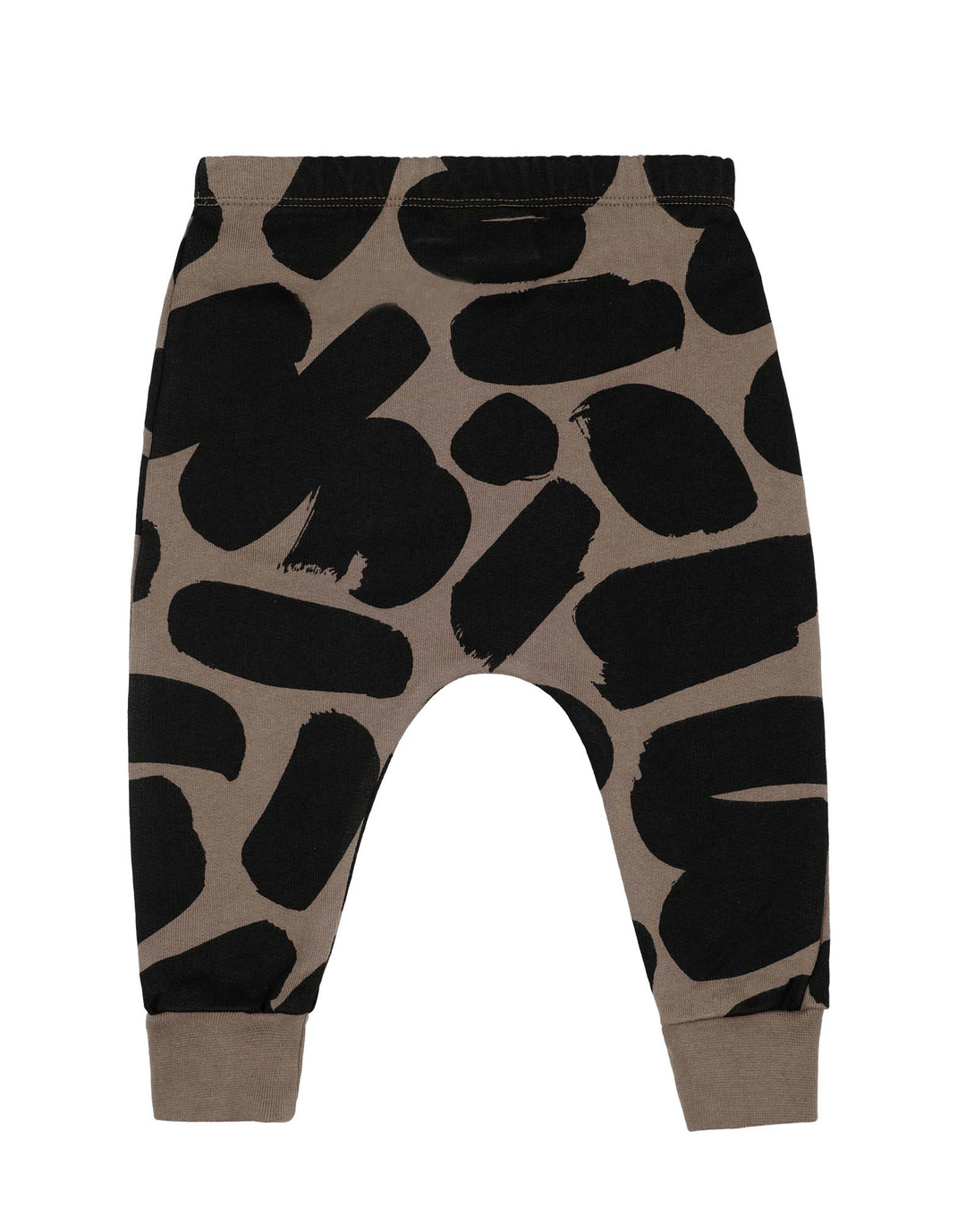 BL020-Brown Brushstrokes Baby Sweatpants