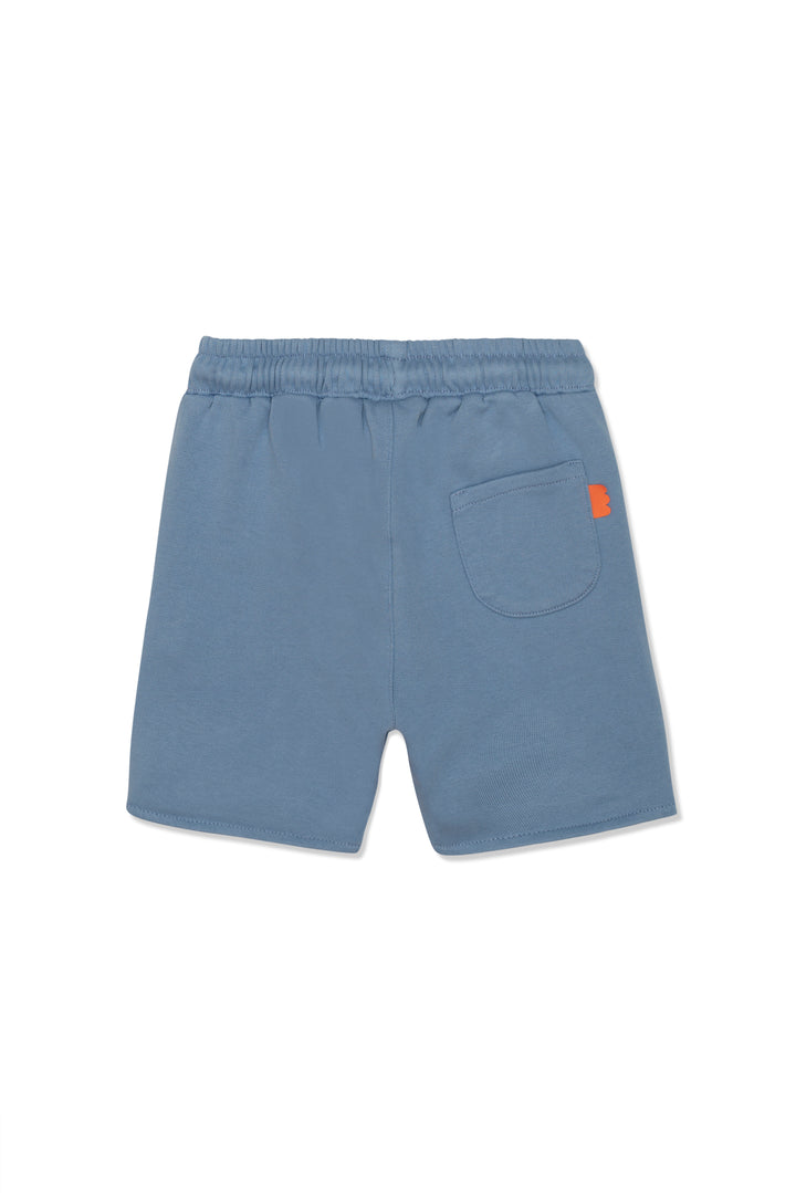 KID SHORTS-Faded Denim