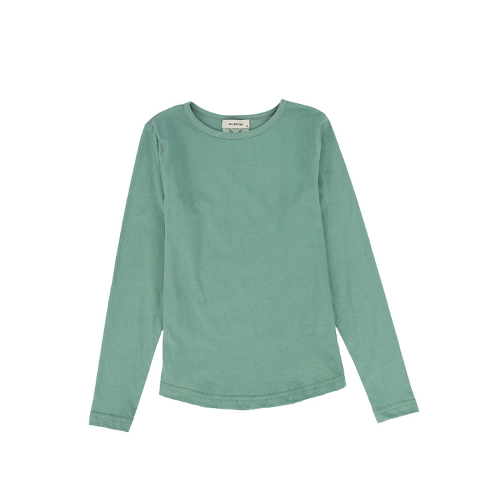 C-18645-Long Sleeve Tee -Green