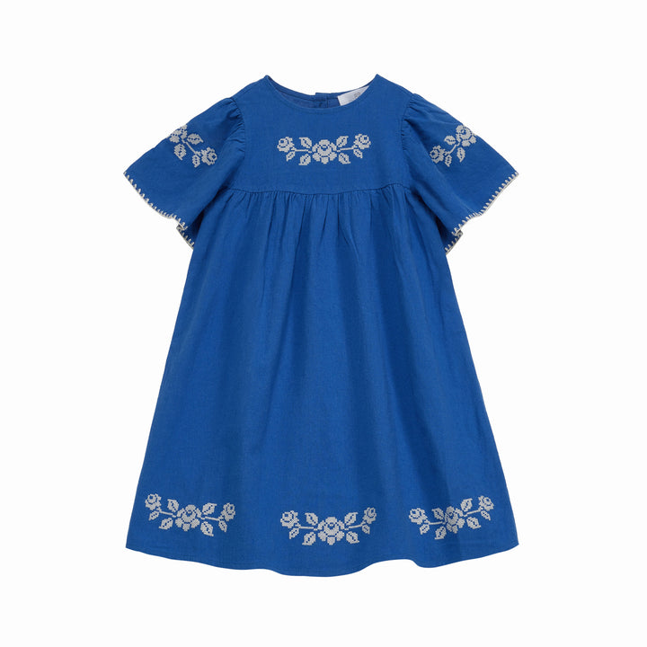 LEONIDAS DRESS-Blue