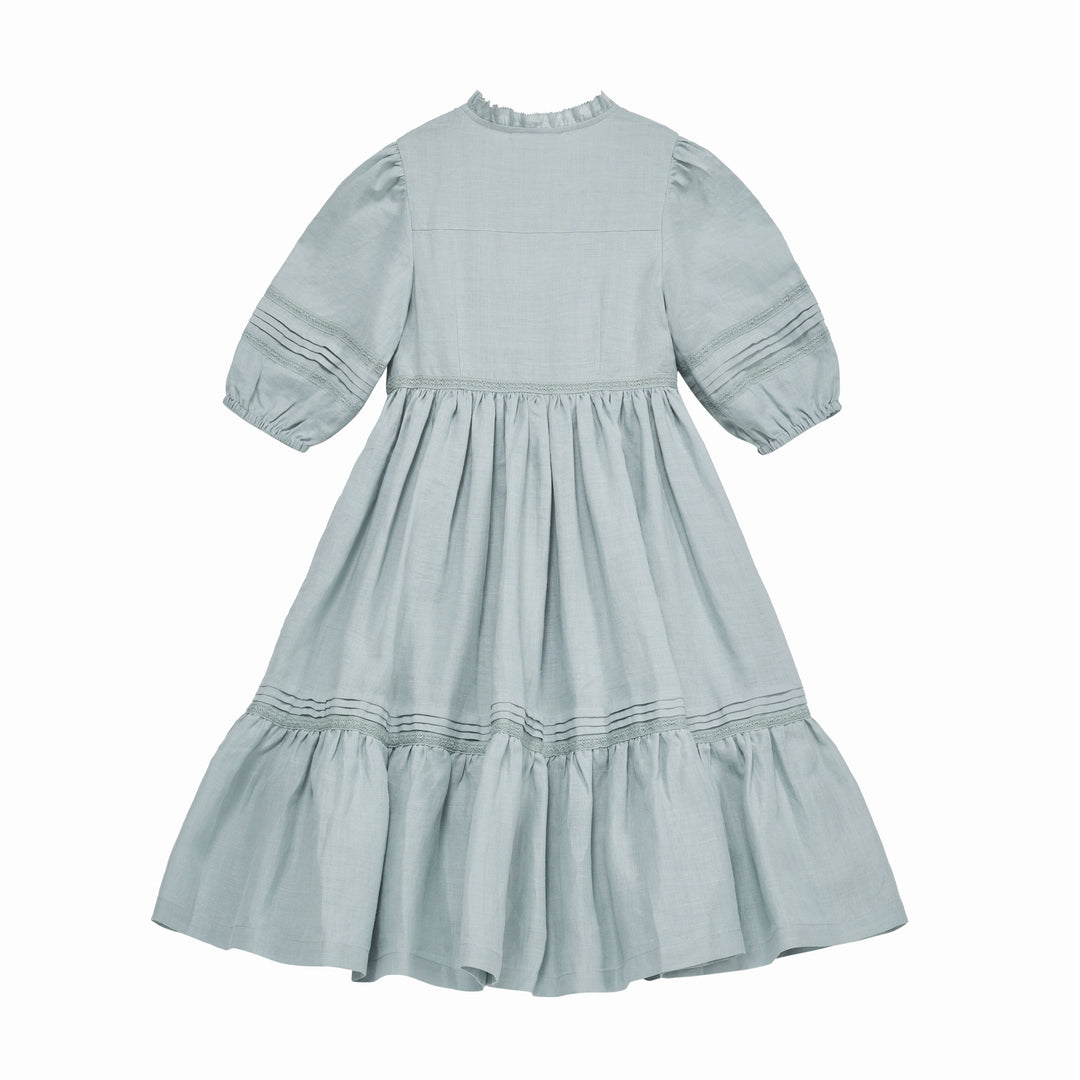 MADELAINE DRESS-Celadon