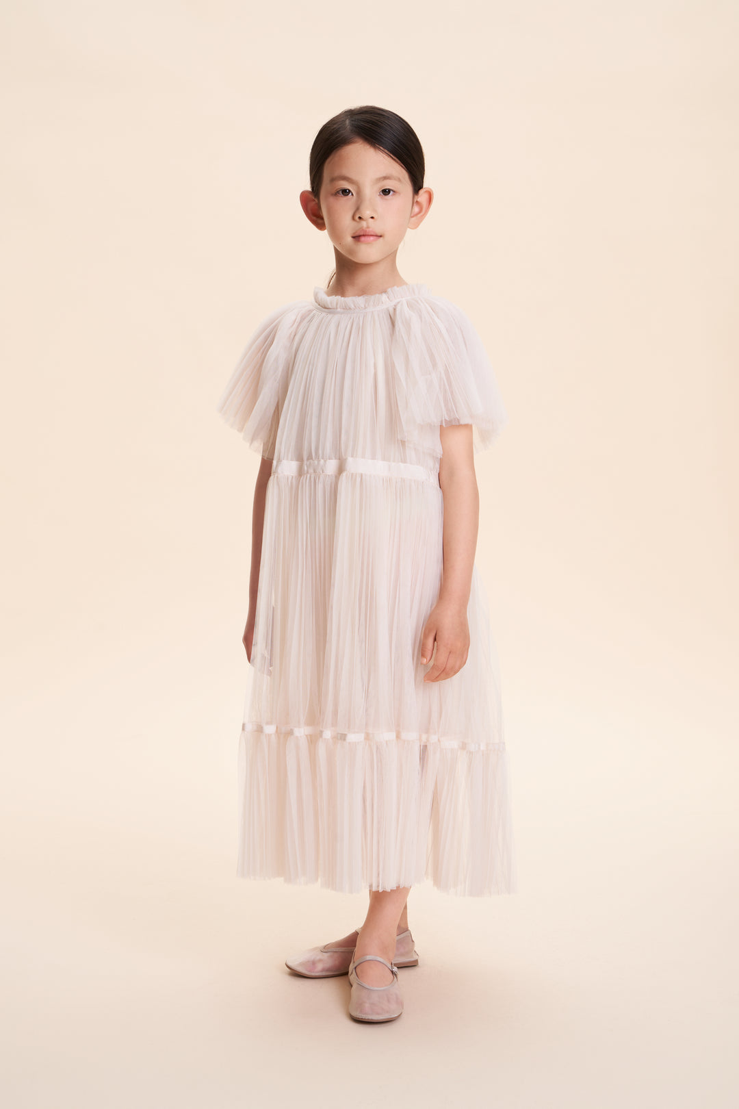 SHERRY DRESS-Cream