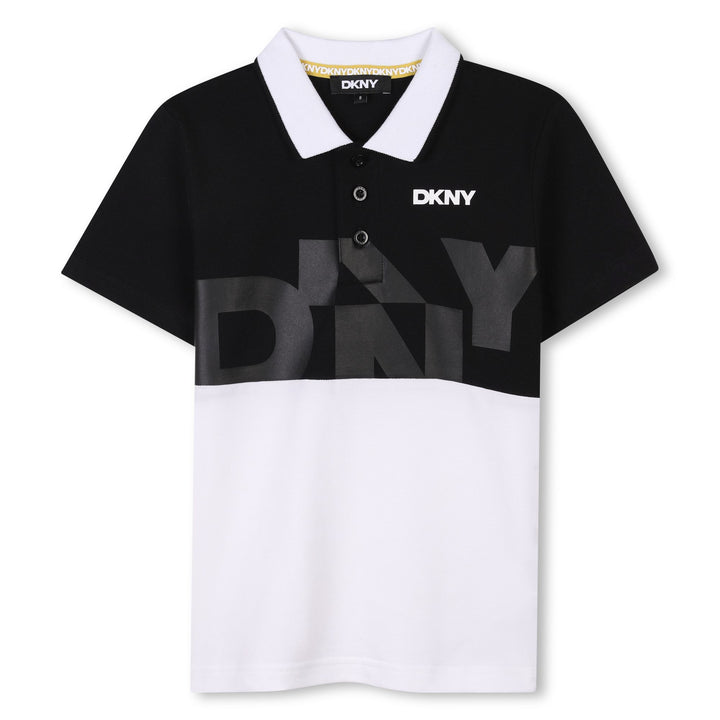 D62236-BOYS POLO SHIRT-Black