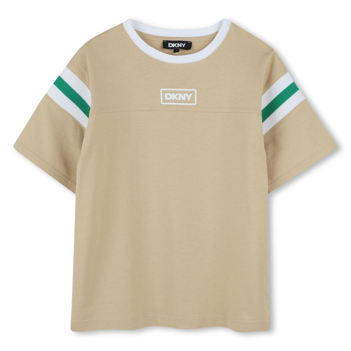 D62290-BOYS SHORT SLEEVES TEE-SHIRT-Sand