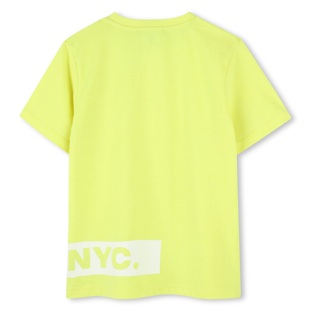 D62291-BOYS SHORT SLEEVES TEE-SHIRT-Lemon