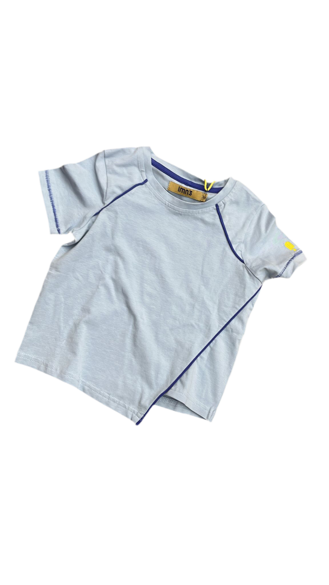 3LS25_2071-ORIGAMI TEE-Dream Blue