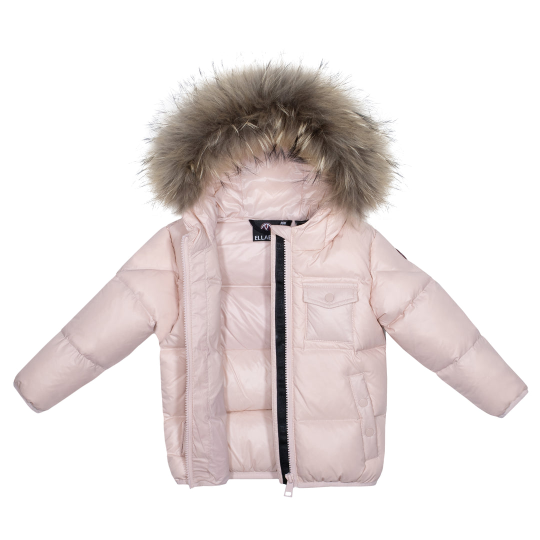 LEA ENFANT DOWN JACKET PINK