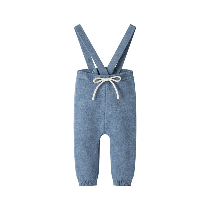 KNIT SUSPENDER LEGGING-BLUE