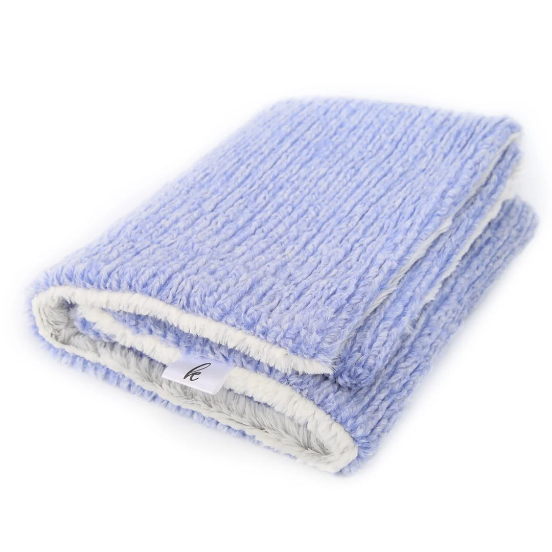 Kidu Weave Sky Blue Blanket