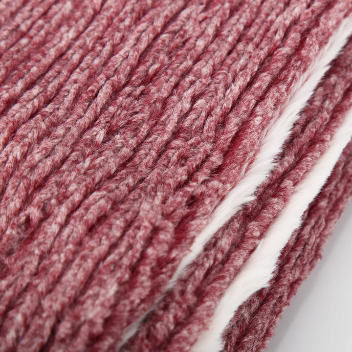 Kidu Weave Merlot blanket