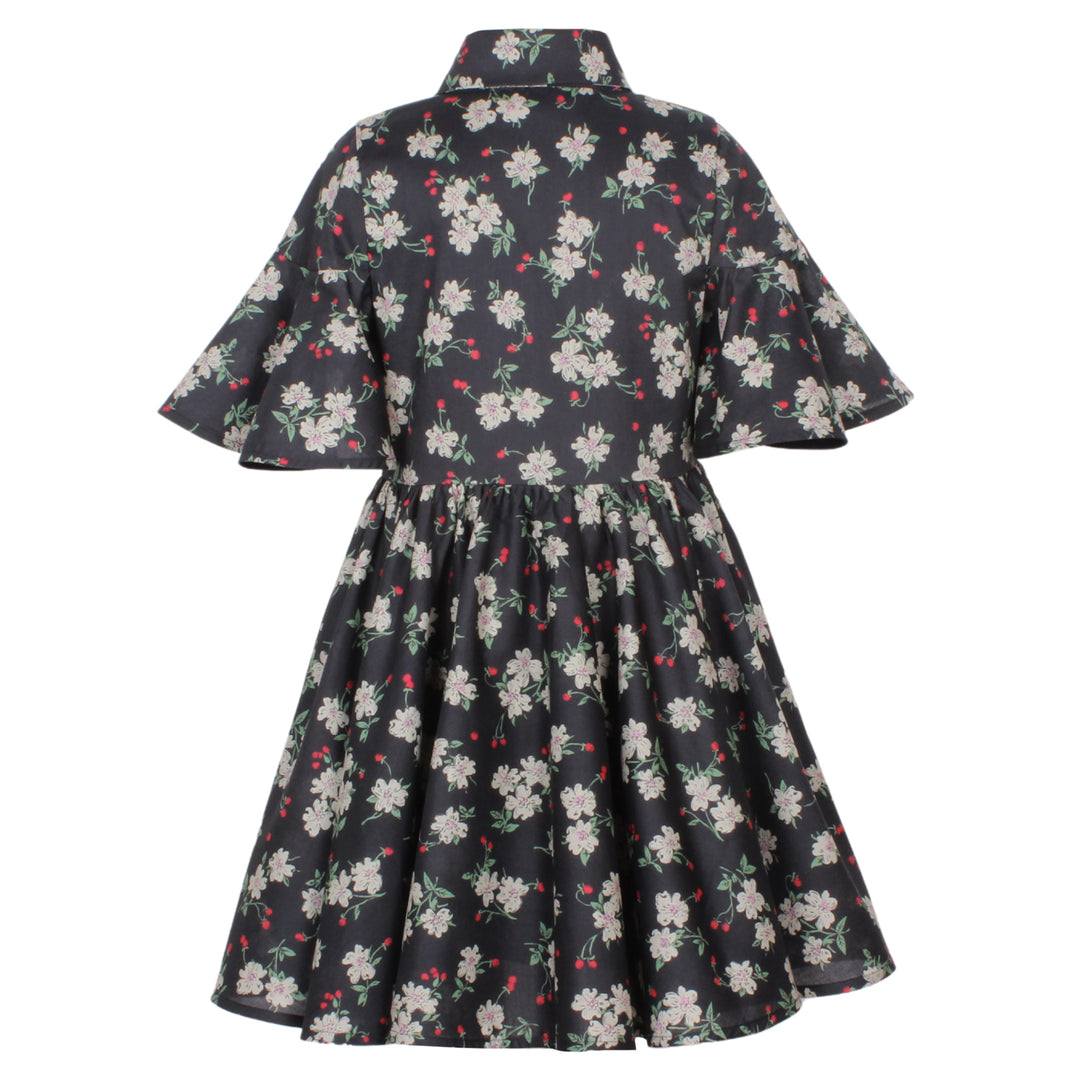 LITTLE SISTER DRESS-CHERRY BLOSSOM