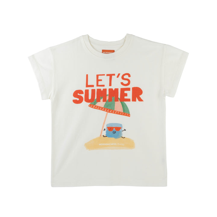 LEO SS T-SHIRT-Coconut