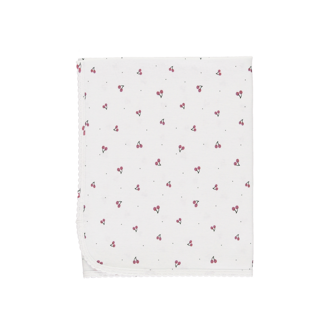 NALA BLANKET-Pink Cherry Rib