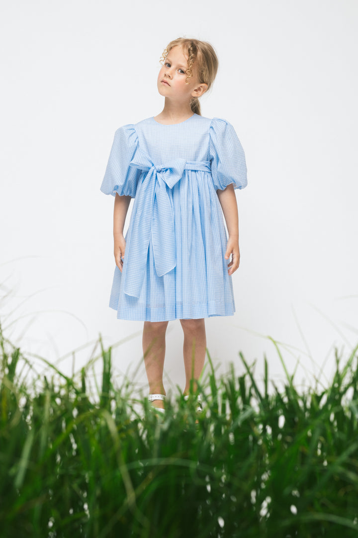 Cotton Dress Breeze Blue