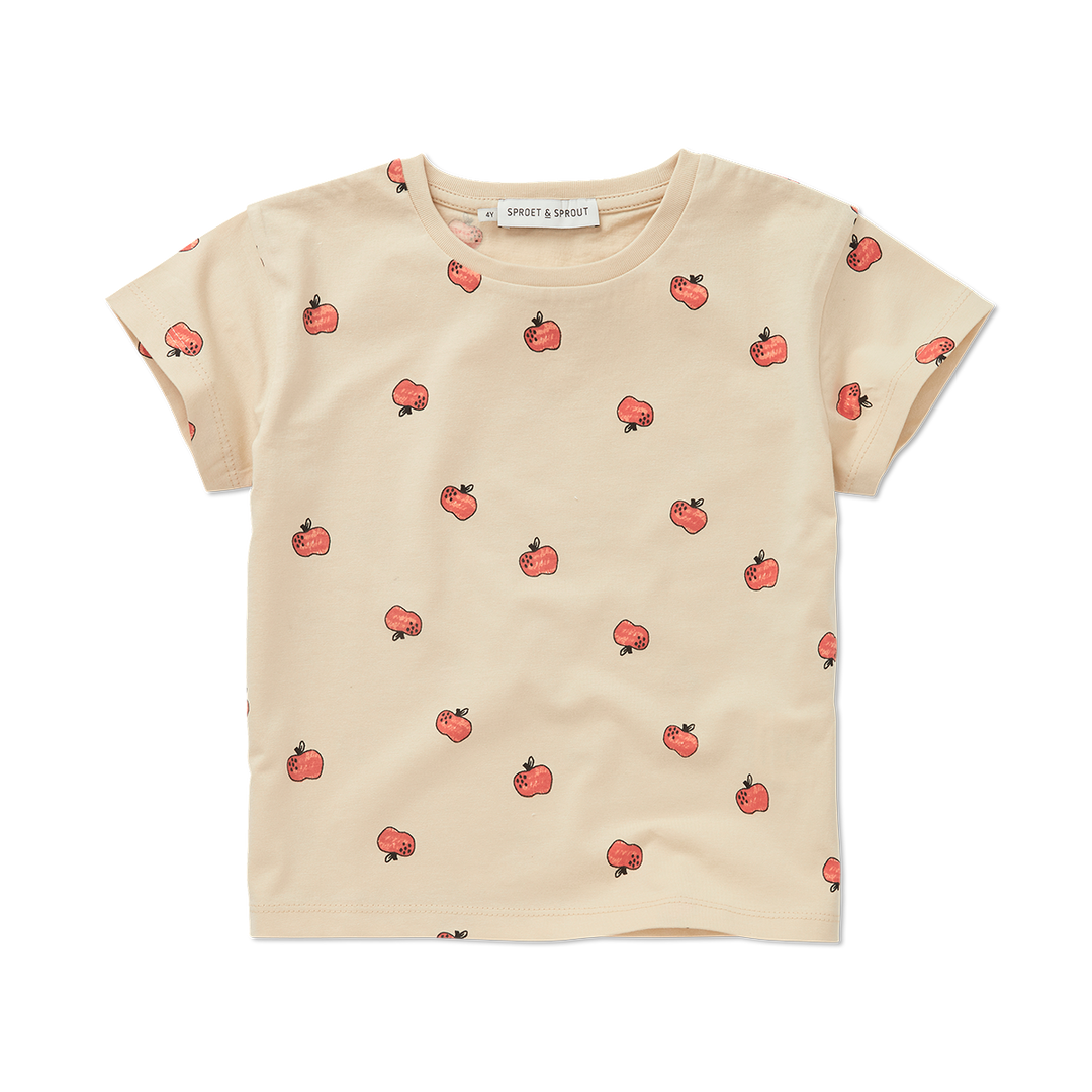 1646-T-SHIRT APPLE PRINT -Sesame