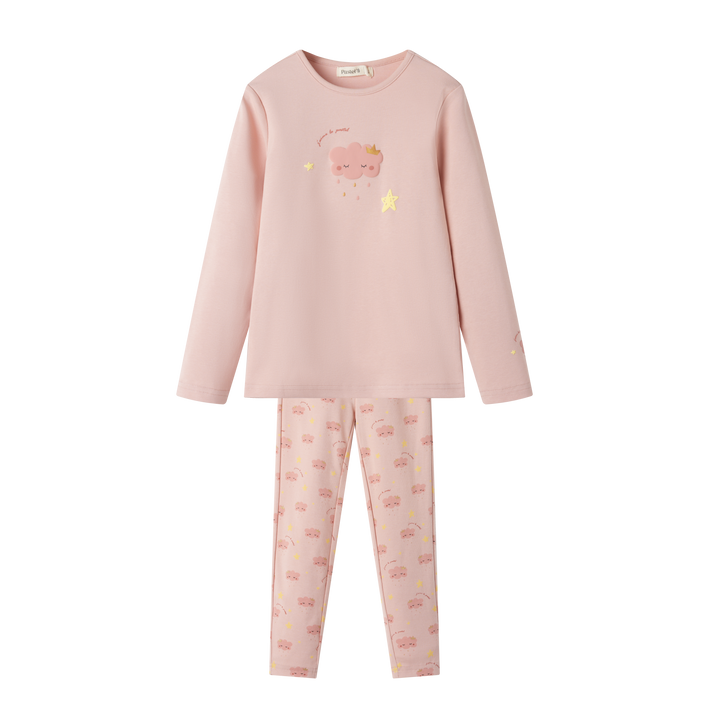 MIDNIGHT SKY PAJAMA-LIGHT PINK