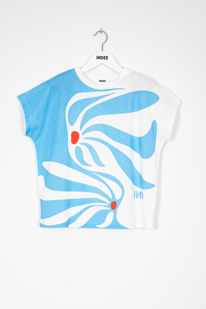 T-SHIRT SEOUL-BLUE